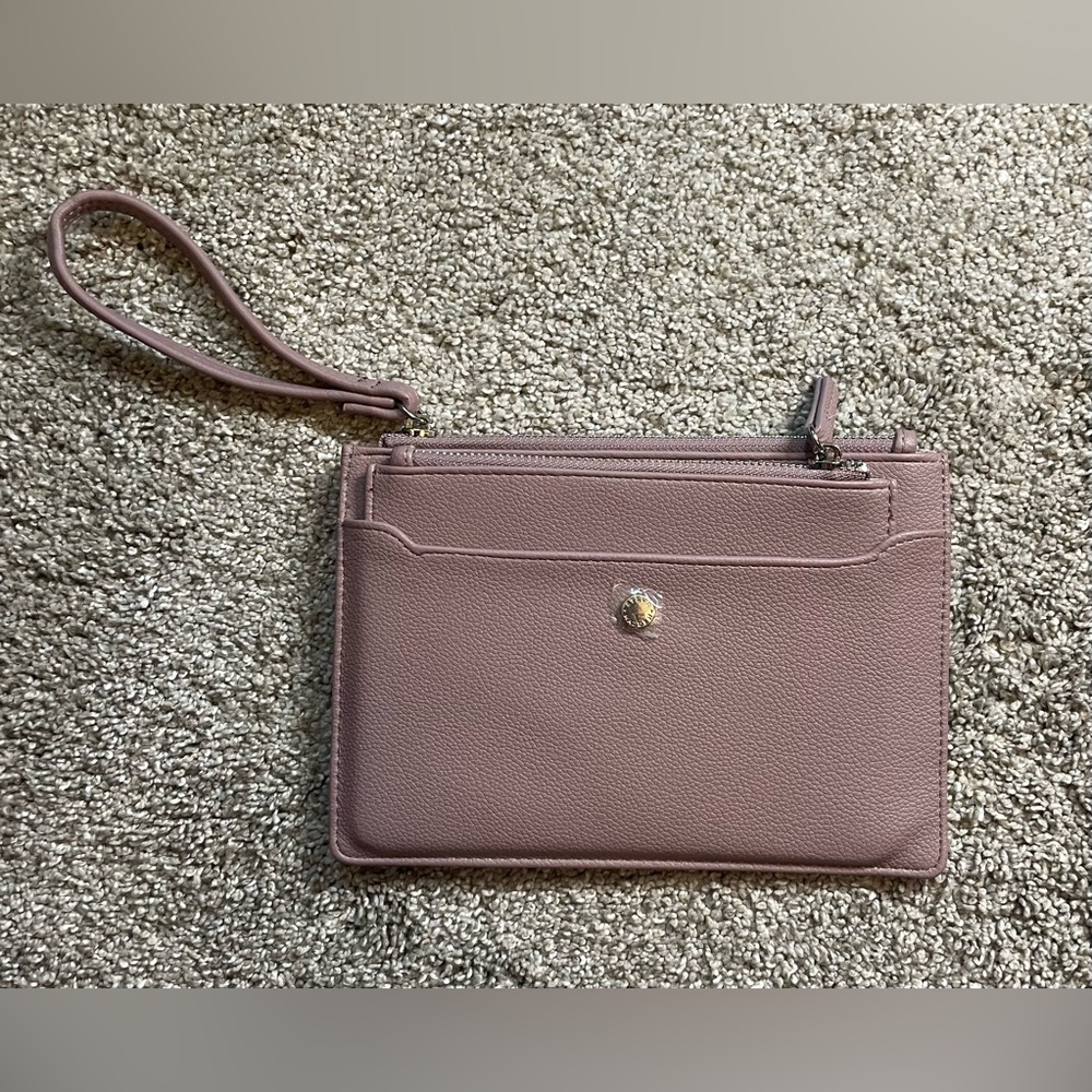 Steve Madden - Mauve/Blush Wristlet Clutch